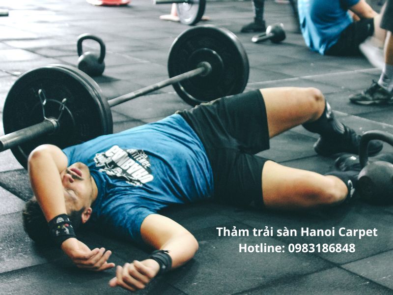 Thảm trải sàn nâng cao trải nghiệm và tính chuyên nghiệp cho phòng Gym