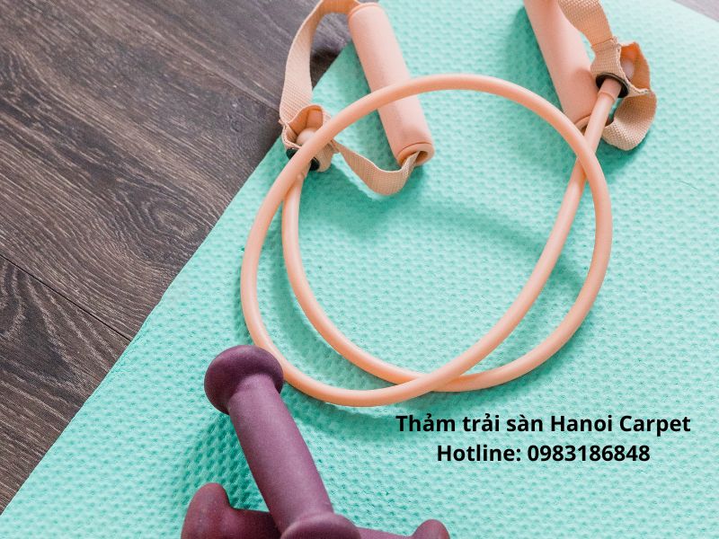 Thảm cao su cuộn phòng Gym