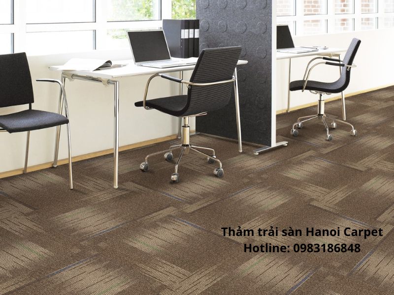 Thảm nâng cao tính thẩm mỹ, tạo môi trường làm việc chuyên nghiệp