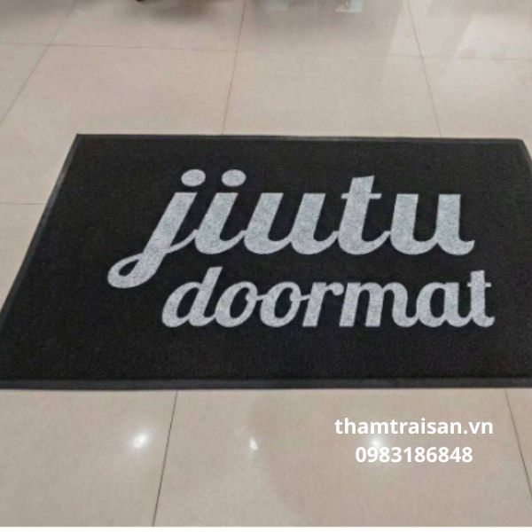 Thảm cửa in logo cho nhà ở và không gian cá nhân