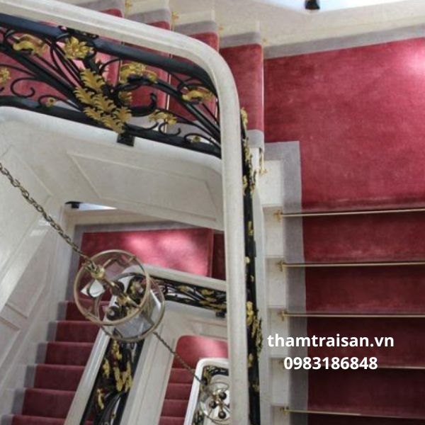 Thảm len cầu thang Axminster