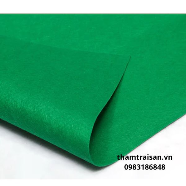 Cận chất màu và chất liệu của thảm màu xanh