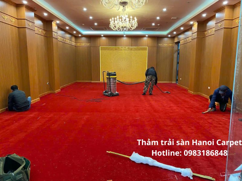 Trải thảm giảm tiếng ồn tốt