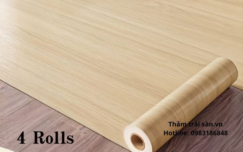 Dạng cuộn phù hợp khi cần phủ diện tích lớn