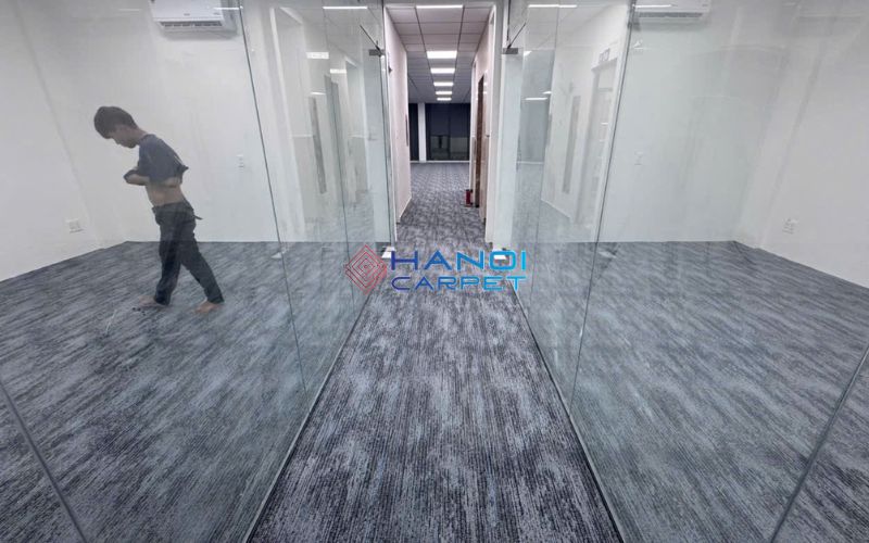 Dự án thi công thảm cuộn văn phòng tại Toà nhà văn phòng 432-434 An Dương Vương, Phường Chợ Quán, TP. HCM 