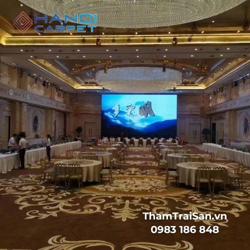 Lợi ích khi sử dụng thảm khánh tiết cho không gian