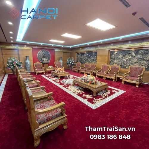 Thảm khánh tiết phòng họp trang trọng