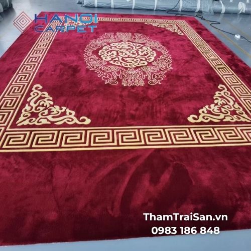 Thảm khánh tiết trang trí sảnh lớn