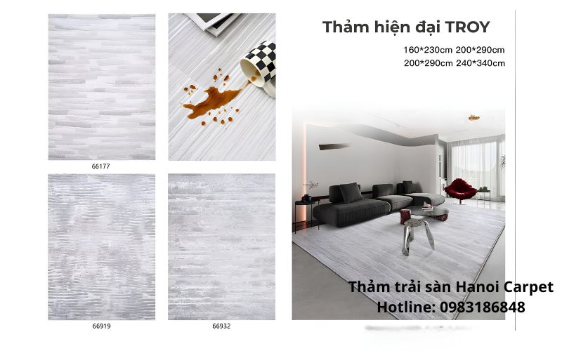 Thảm mỹ thuật Troy