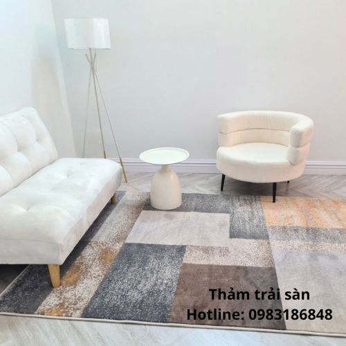 Hình ảnh thảm SFLD01 trong phòng khách