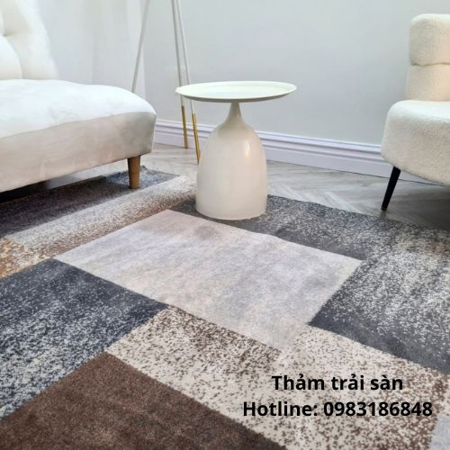 Hình ảnh thảm SFLD01 trong phòng khách