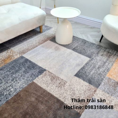 Hình ảnh thảm SFLD01 trong phòng khách