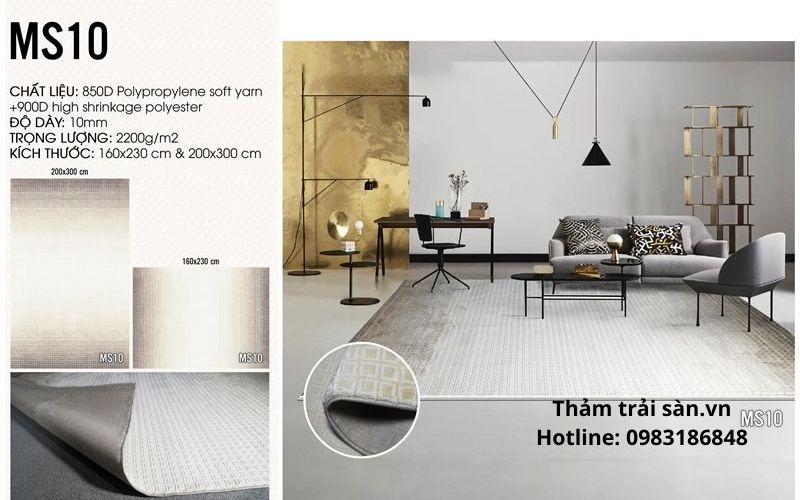 Thảm mỹ thuật MS10