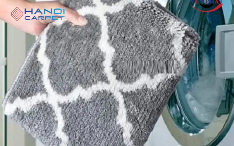 Lưu ý khi giặt thảm giả lông cừu