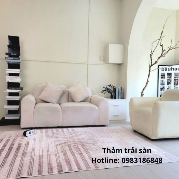Ứng dụng thảm sofa len nhung SFLN01