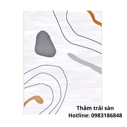 Họa tiết thảm sofa len nhung SFLN09