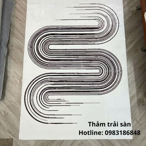 Cấu tạo của thảm sofa len nhung SFLN11