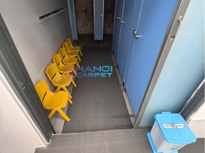 Thảm nhựa lưới zikzac