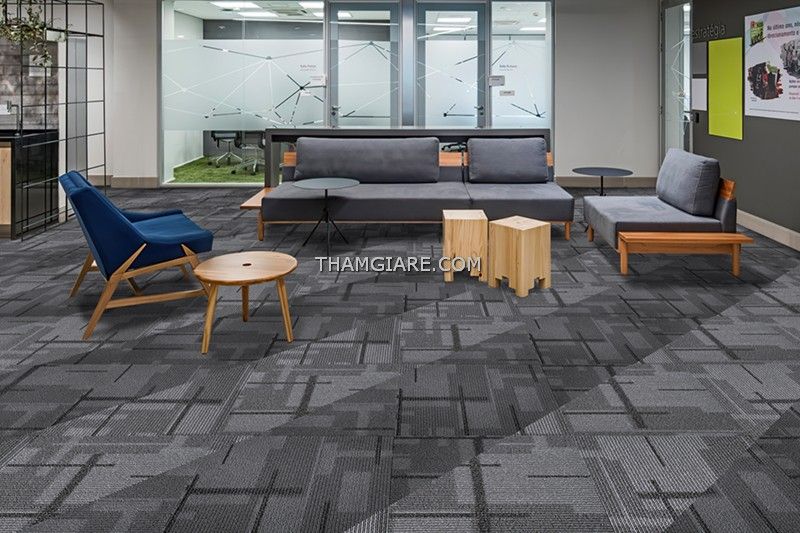Thảm văn phòng sử dụng thảm tấm Greenland 03