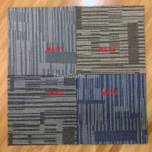 Bảng màu & một số mẫu thảm tấm MA