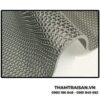 Thảm nhựa lưới 3D đàn hồi dạng lượn sóng màu xám