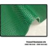 Thảm nhựa lưới 3D đàn hồi dạng lượn sóng màu xanh lá