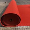 Cuộn thảm nỉ sự kiện dày sọc NDS10 màu đỏ