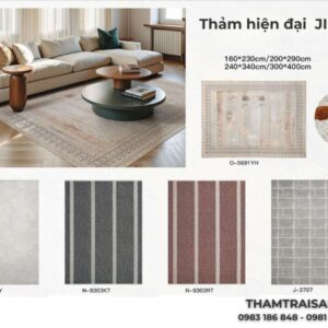 Thảm mỹ thuật hiện đại JINGYU
