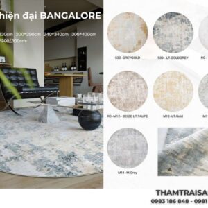 Thảm trải sàn mỹ thuật hiện đại BANGALORE