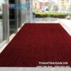 Thảm chùi chân màu đỏ NEWSHOER đa dạng kích thước