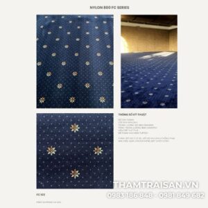 Thảm cuộn hoa văn FC Series 103