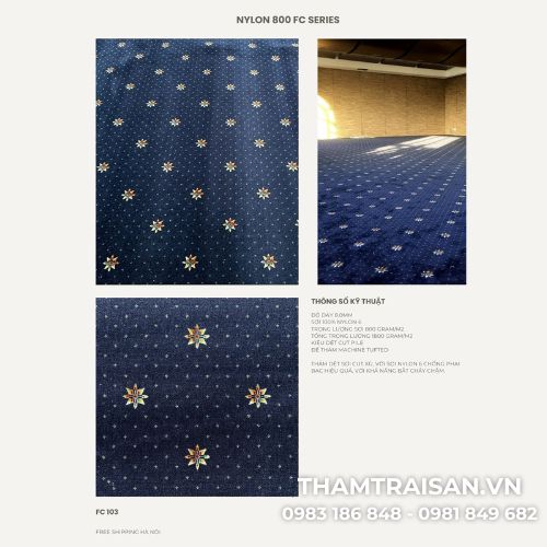 tham-cuon-hoa-van-fc-series-103 Thảm cuộn hoa văn FC Series 103