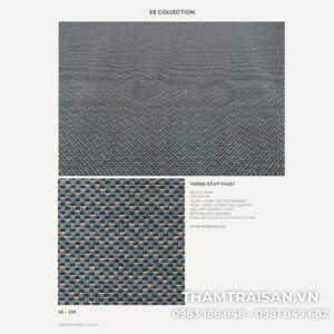 Thông số kỹ thuật thảm hoa văn cuộn E6 - Eclipse (Thái Lan 4M)