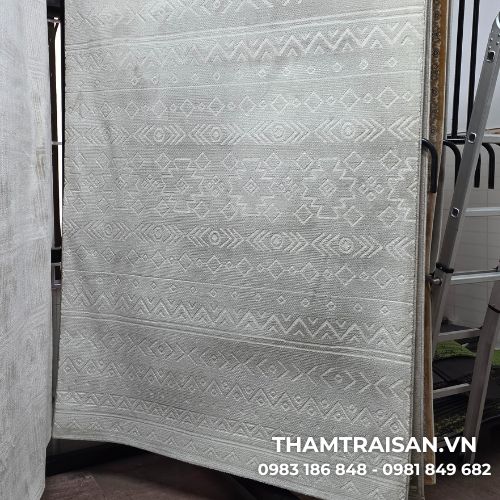Ảnh thực tế thảm trang trí hiện đại L2051Y
