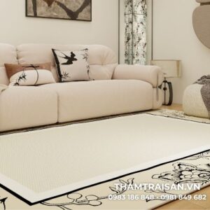 Chất liệu thảm trang trí Natural E6781