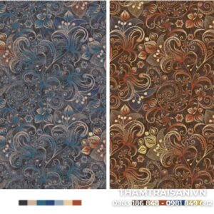 Màu sắc thảm Nylon In cho khách sạn Y18072