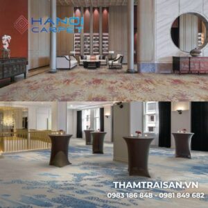 Thảm khách sạn Nylon In họa tiết sang trọng