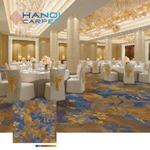 Thảm khách sạn nylon in hoa văn