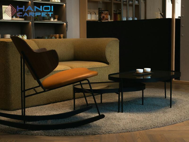 Thiết kế thông minh giúp thảm luôn giữ được vẻ sạch sẽ dù đã sử dụng lâu dài