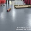 Hình ảnh thi công thảm nhựa đồng xu