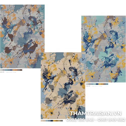 Họa tiết phổ biến của thảm gồm