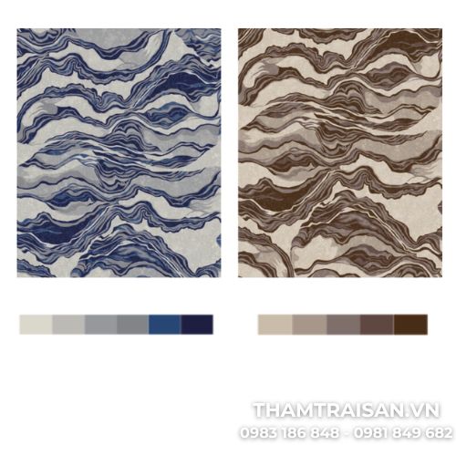 Màu sắc, họa tiết của thảm lót sàn cho nhà hàng bền đẹp