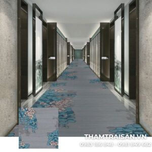Thảm hành lang khách sạn hoa văn cao cấp có ưu điểm gì nổi bật