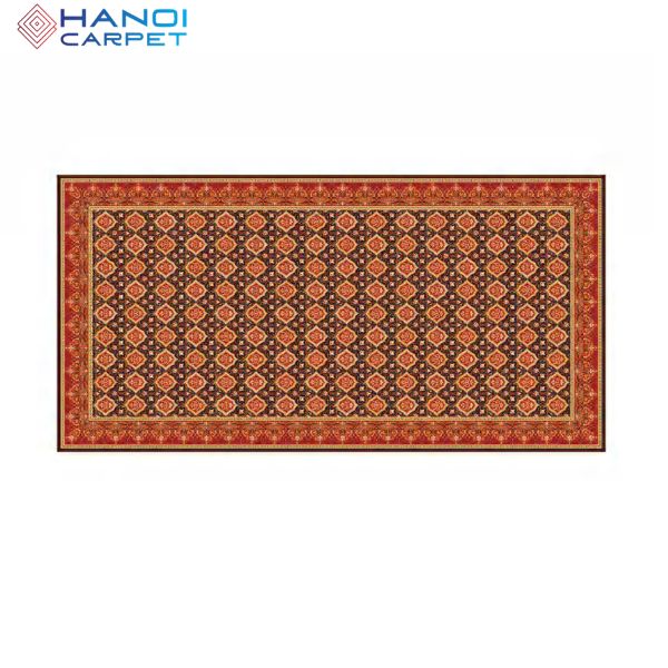 Thảm len dệt tay hoa văn tân cổ điển