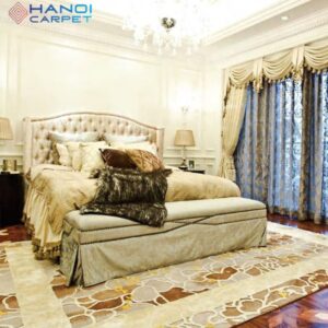 Kỹ thuật dệt tay đòi hỏi thời gian sản xuất dài hơn thảm công nghiệp