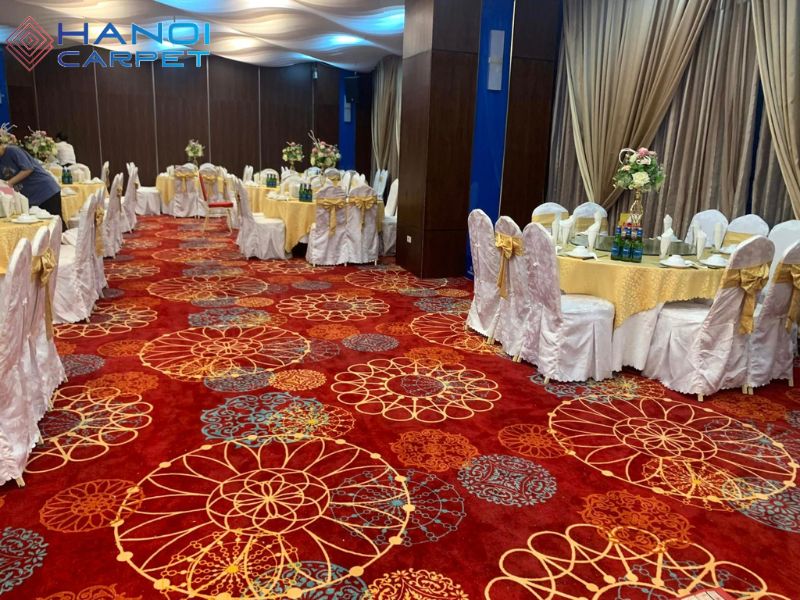 Thảm cuộn mẫu mã đa dạng, chi phí đầu tư thấp