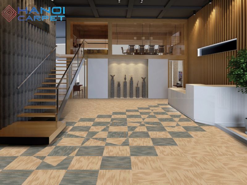 Không gian nhà ở sang trọng hơn khi lắp thảm