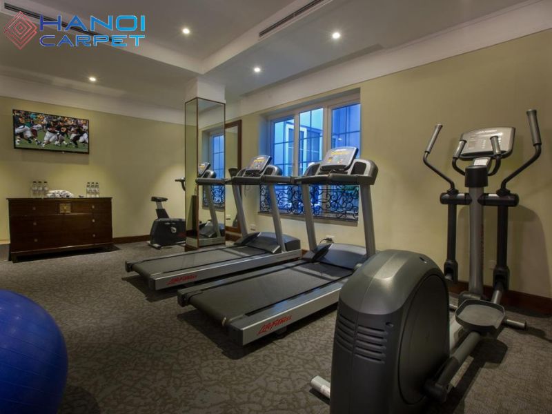 Thảm trải sàn phòng tập gym
