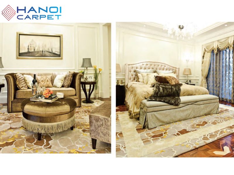 Thảm len cho phòng ngủ