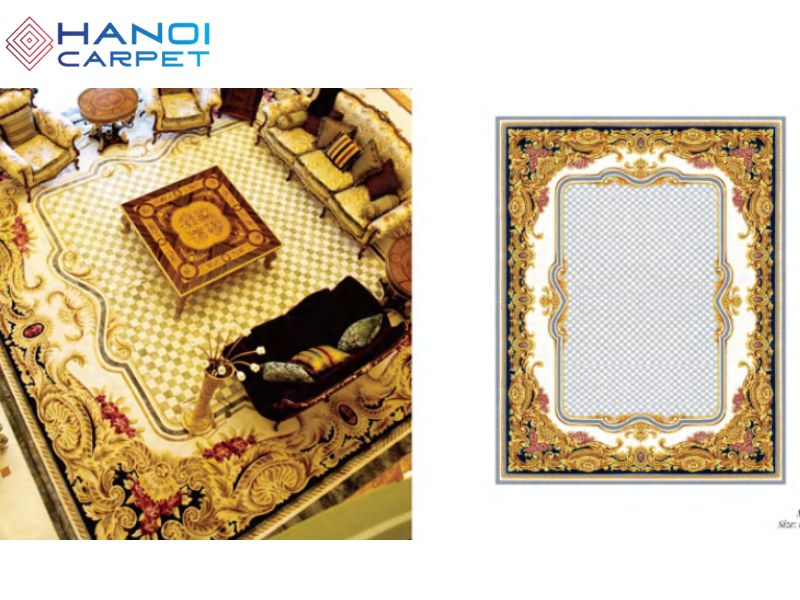 Thảm len cho khu vực sinh hoạt chung